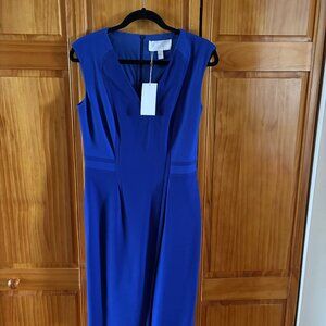 Boss Hugo Boss Dadama Sleeveless Blue Dress Size 6 NWT